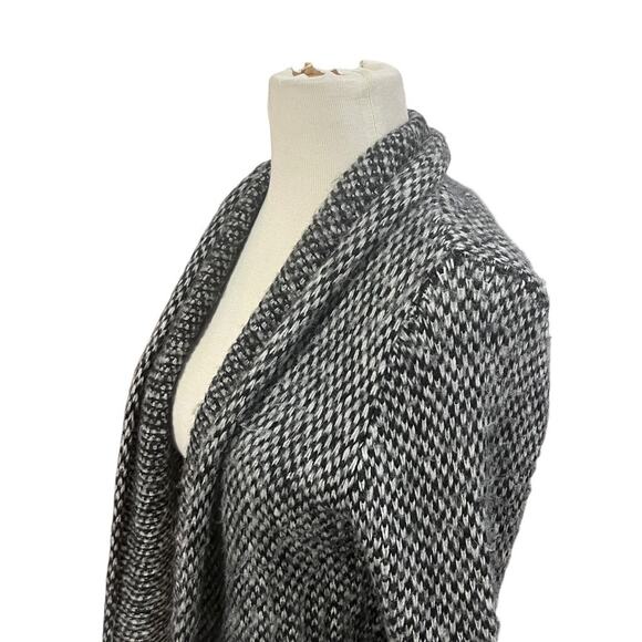 Wooden Ships Paola Buendia Anthropologie Gray Open Cardigan Sweater X/S - Picture 2 of 7
